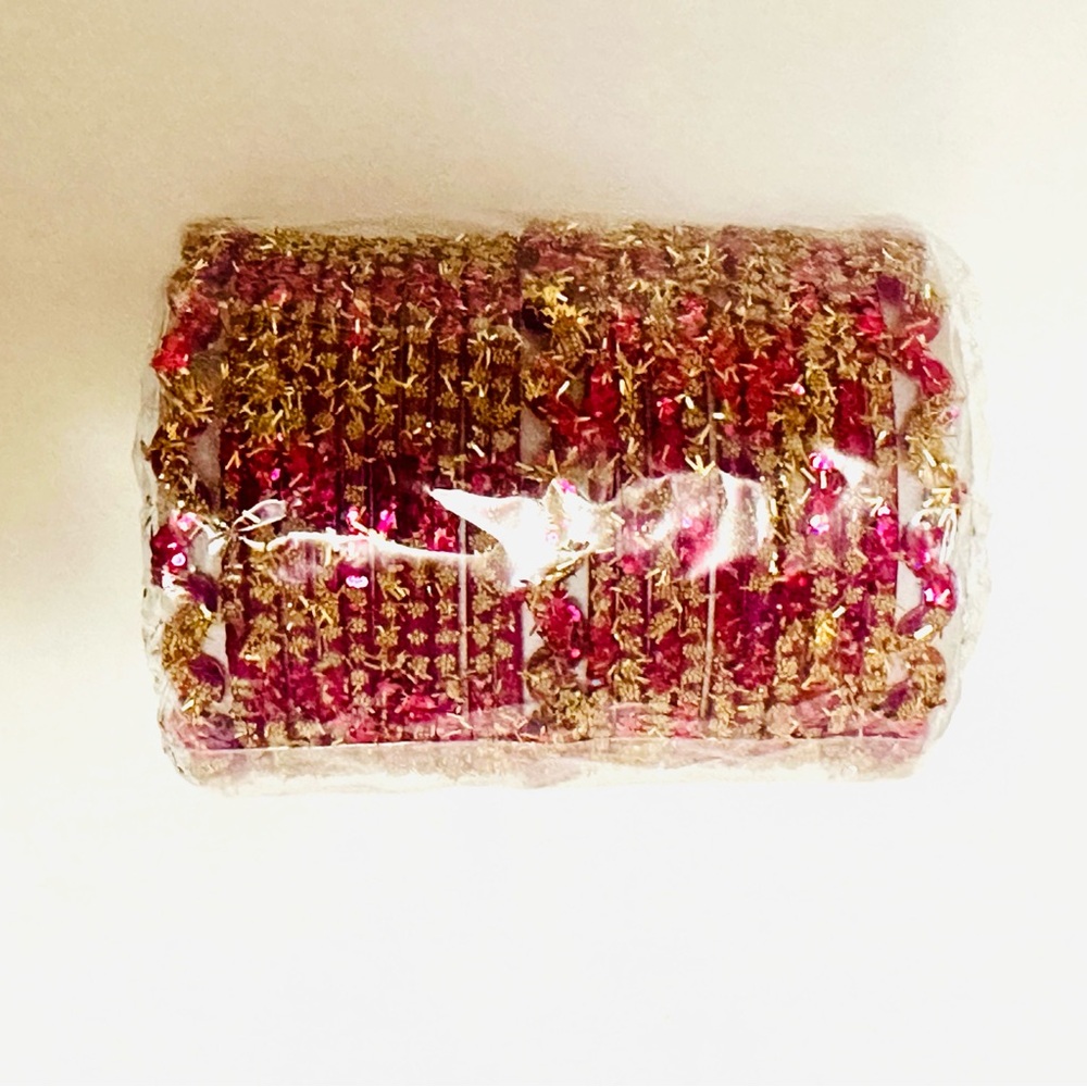 Free With Any Purchase!! NIB Gold and Red Girls Bangles Set